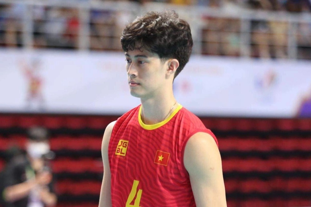Cac nam VDV cao tu 1,90 m cua bong chuyen Viet Nam tai SEA Games 31 hinh anh
