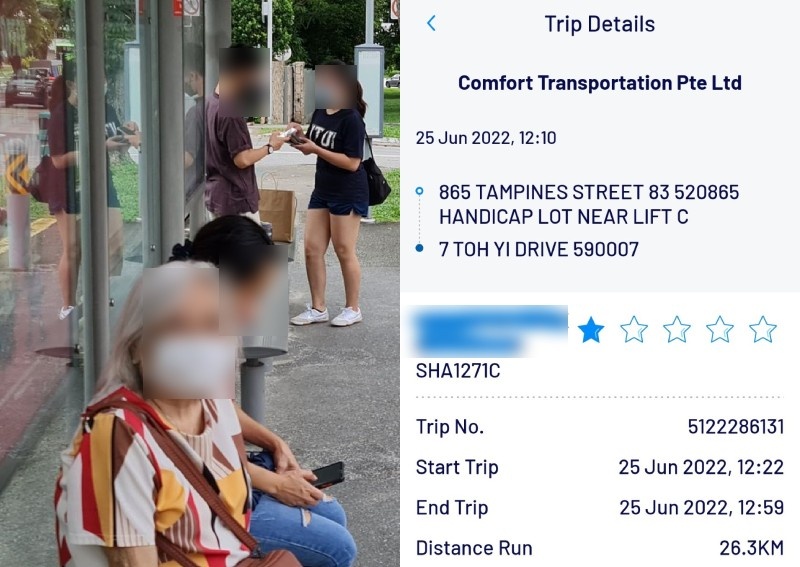 Tài xế bỏ mặc khách ảnh 1 Tai xe bo mac khach anh 1