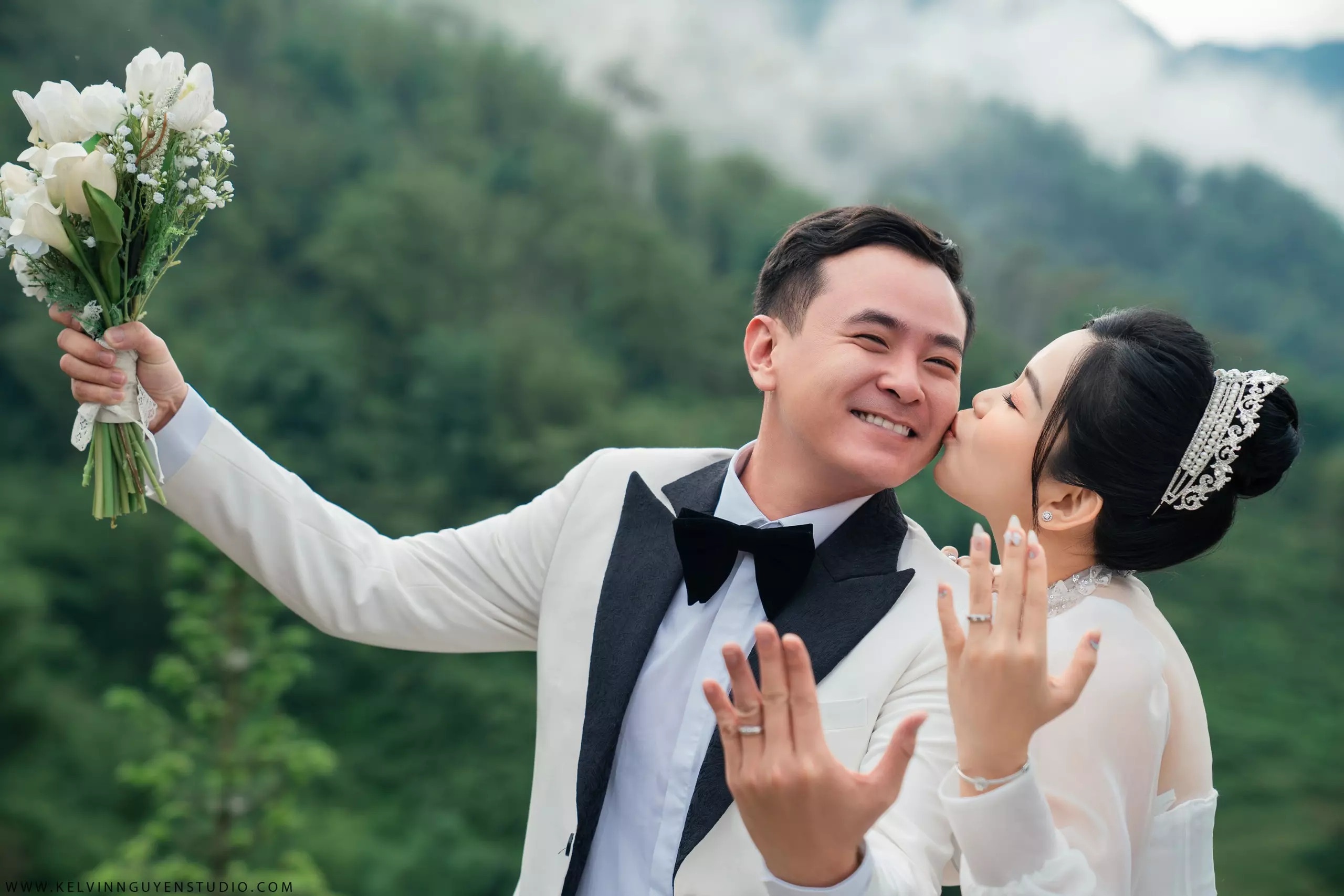 Chi 250 trieu dong chup anh cuoi o cac diem noi tieng khap Viet Nam hinh anh