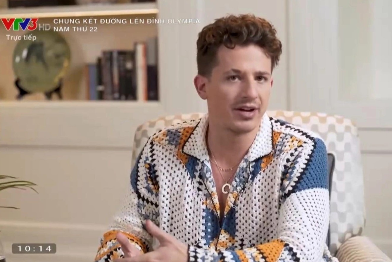 Olympia nhan sai sot o cau hoi tieng Anh cua Charlie Puth hinh anh