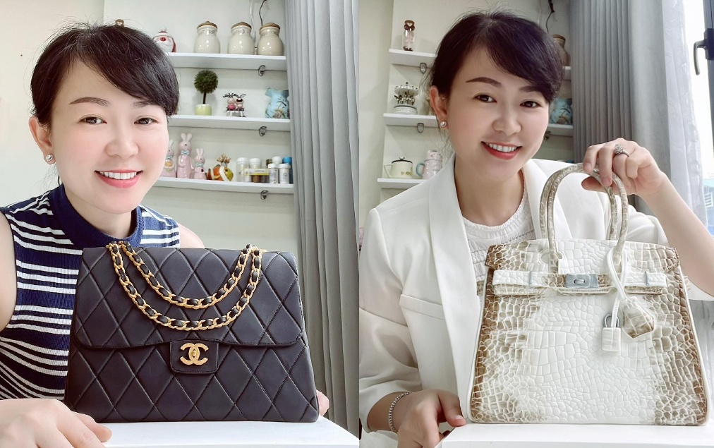 Banh kem hinh tui Hermes, Chanel chi nguoi giau moi hoi mua o TP.HCM hinh anh