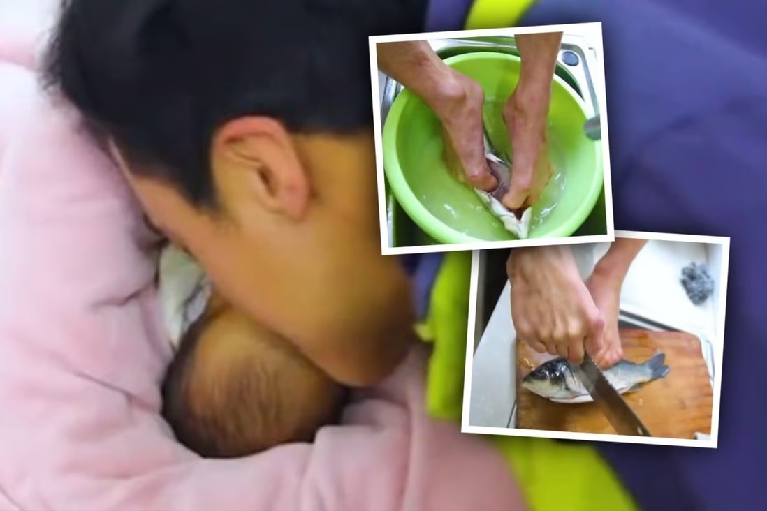 Chăm vợ bằng chân  ảnh 1 Cham vo bang chan anh 1