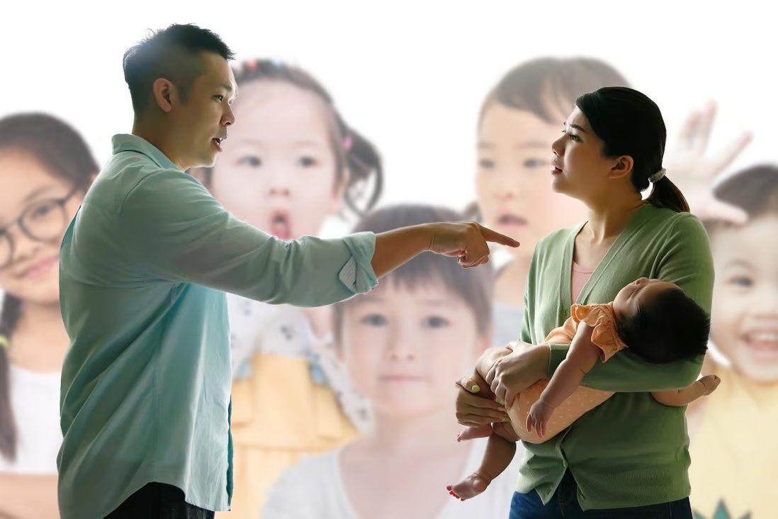 De don ly hon vi bi chong ep sinh tiep du co 6 con gai o Trung Quoc hinh anh