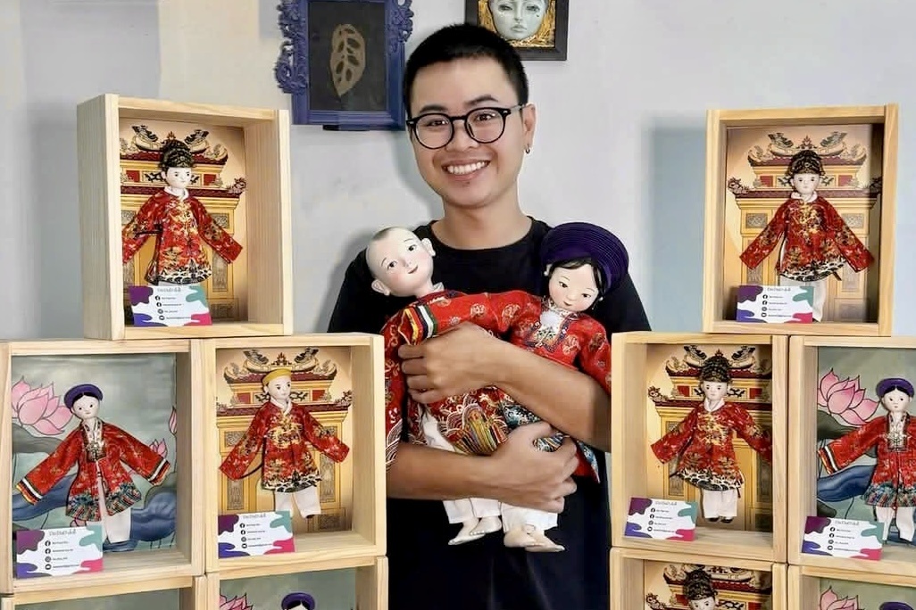 Chang trai TP.HCM gay sot voi 'bup be Viet Nam', gia ban 6 trieu dong hinh anh