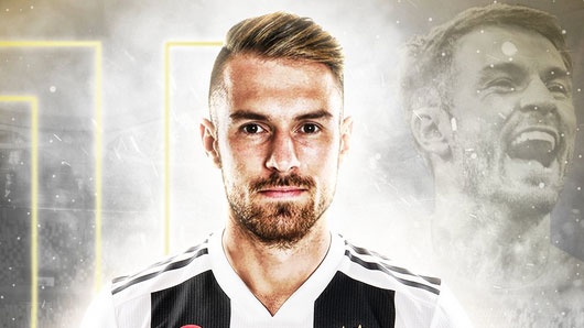 Ramsey nhan luong chi kem Ronaldo tai Juventus hinh anh