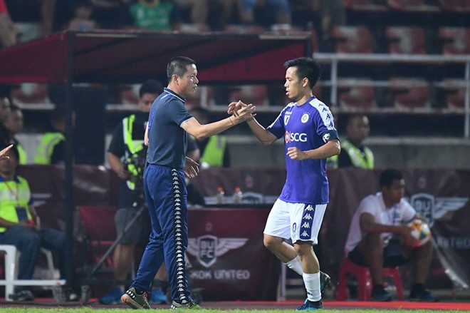 Thanh Luong,  CLB Ha Noi,  AFC Champions League,  Shandong Luneng anh 2