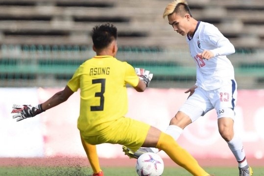 Highlights: U22 Philippines 0-3 U22 Thai Lan hinh anh