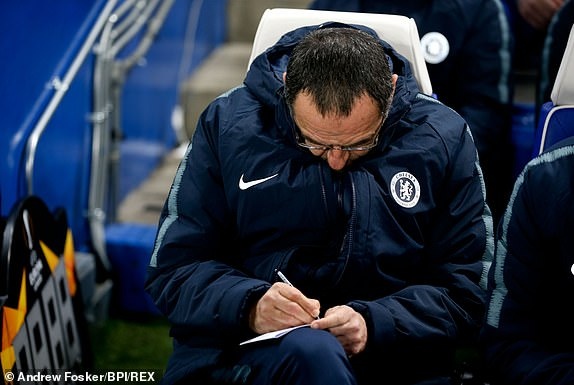 Chelsea vs Malmo,  Europa League,  Maurizio Sarri,  Eden Hazard anh 1