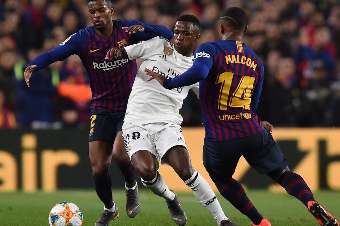 Vinicius Jr,  Neymar,  Real Madrid vs Barcelona,  El Clasico anh 2