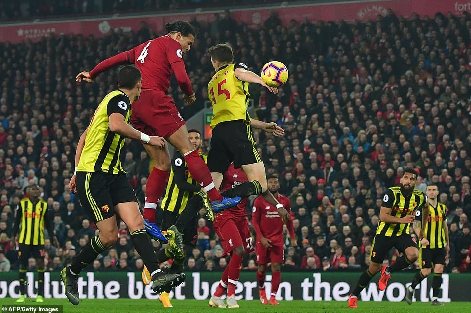Mane,  Virgil Van Dijk,  Liverpool,  Liverpool vs Watford anh 2