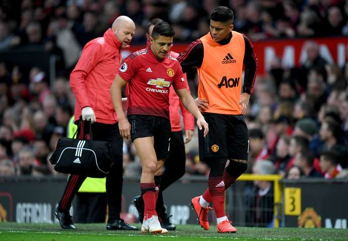 Man Utd,  Sanchez chan thuong,  Ole Solskjaer,  PSG vs Man Utd anh 1