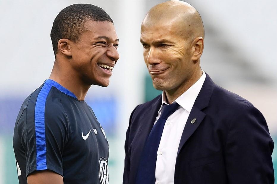 HLV Zidane: 'Toi rat vui neu duoc huan luyen Mbappe' hinh anh