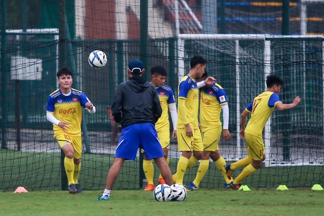 U23 Viet Nam,  HLV Park Hang-seo,  chot danh sach,  Quang Hai anh 5