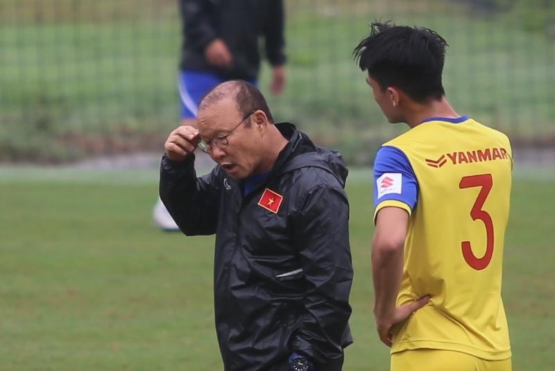 HLV Park dau dau voi bai toan nhan su truoc vong loai U23 chau A hinh anh