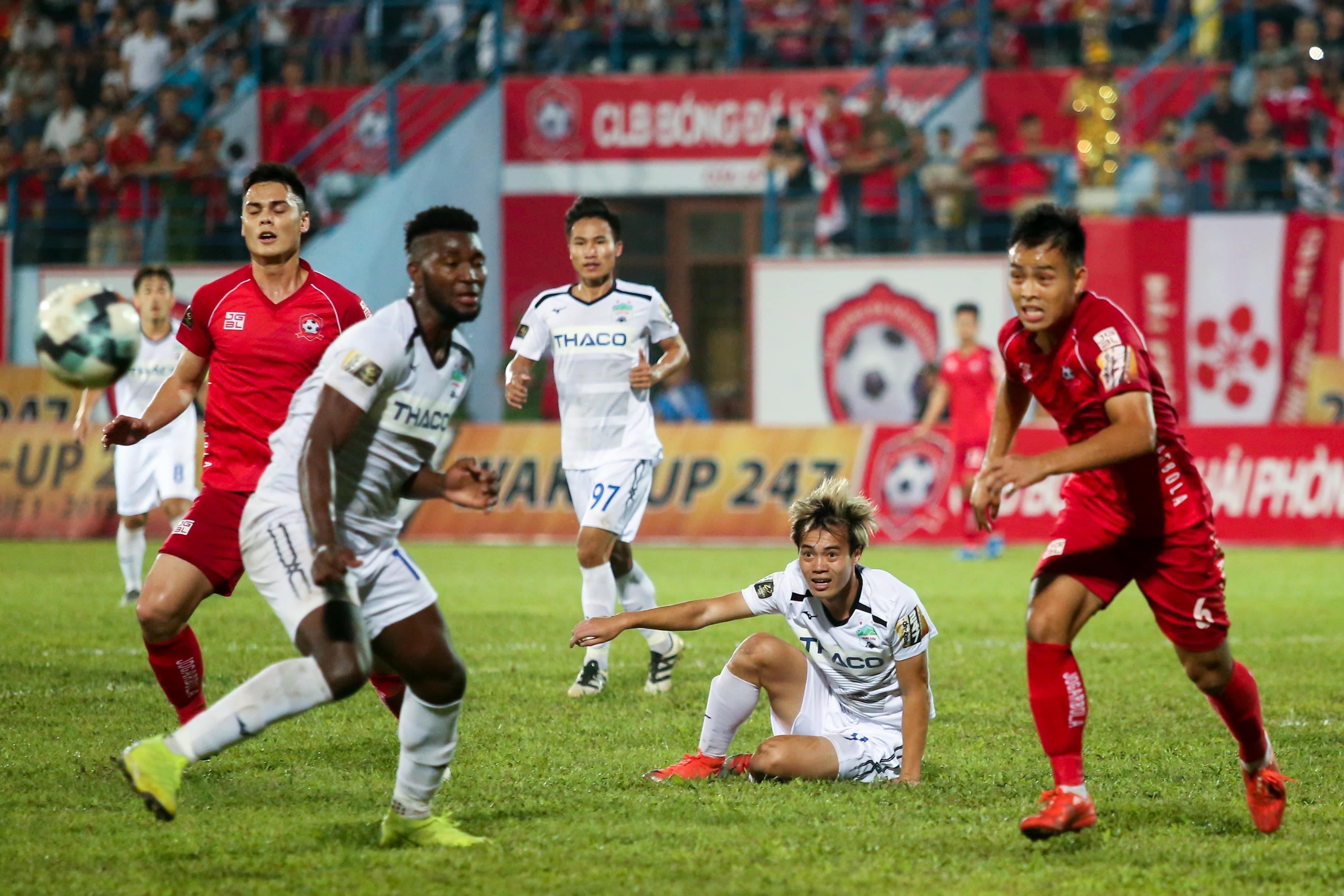 HAGL,  Van Toan,  Tuan Anh,  V.League 2019,  Hai Phong anh 11