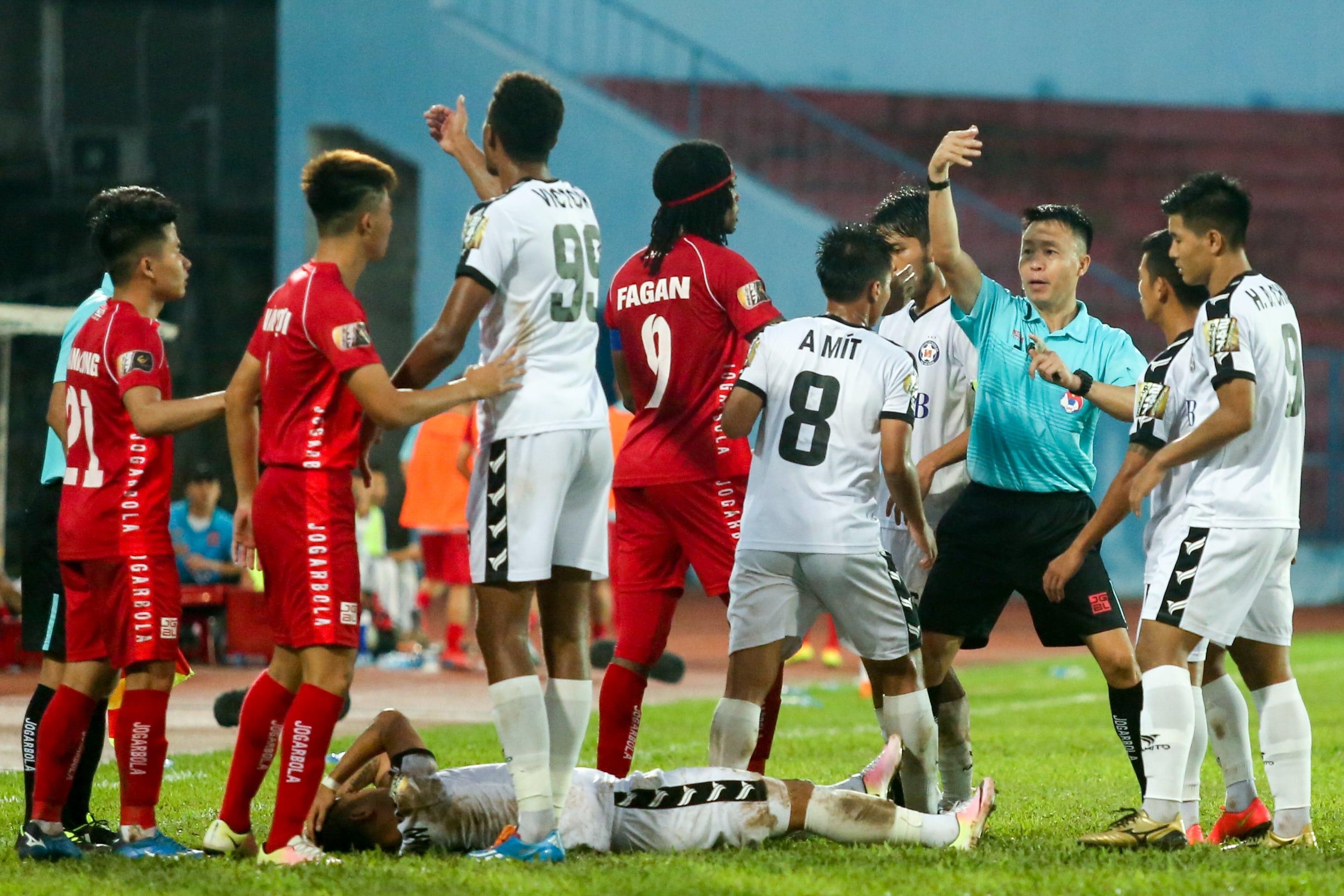 Duc Chinh,  Tien Dung,  Hai Phong,  Da Nang,  V.League 2019 anh 4
