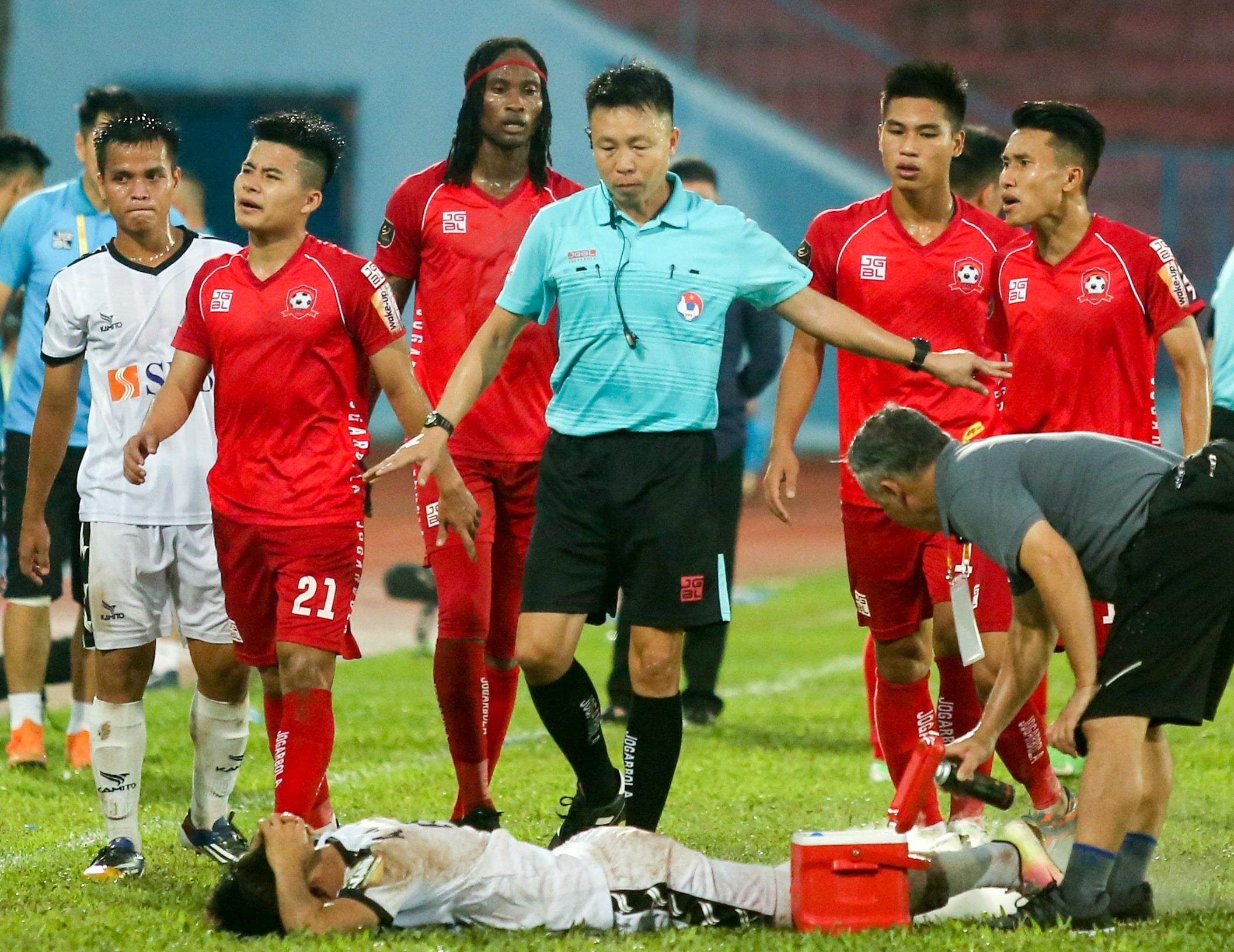 Duc Chinh,  Tien Dung,  Hai Phong,  Da Nang,  V.League 2019 anh 5
