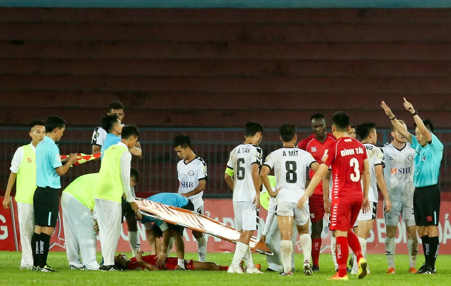 Duc Chinh,  Tien Dung,  Hai Phong,  Da Nang,  V.League 2019 anh 7
