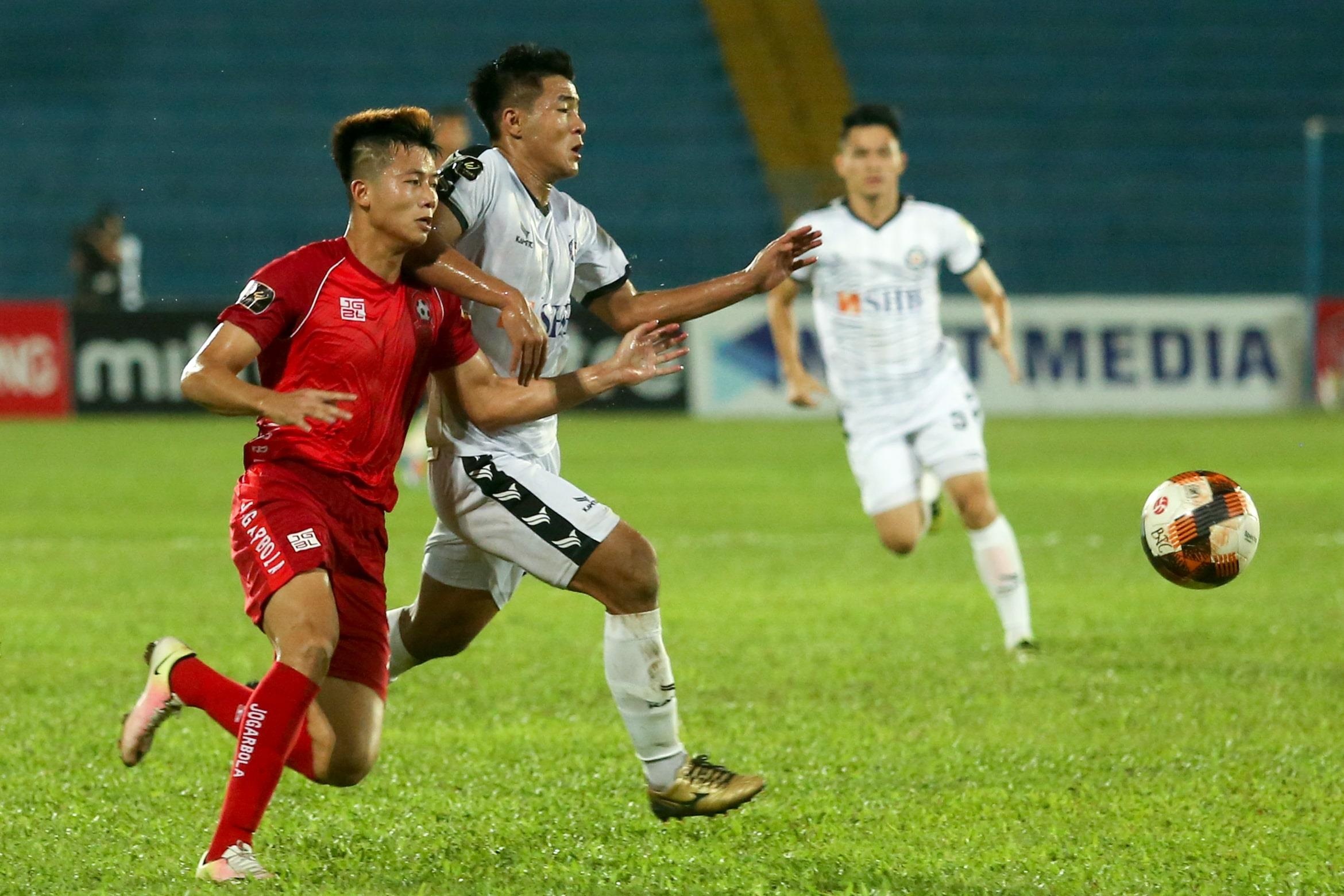 Duc Chinh,  Tien Dung,  Hai Phong,  Da Nang,  V.League 2019 anh 9