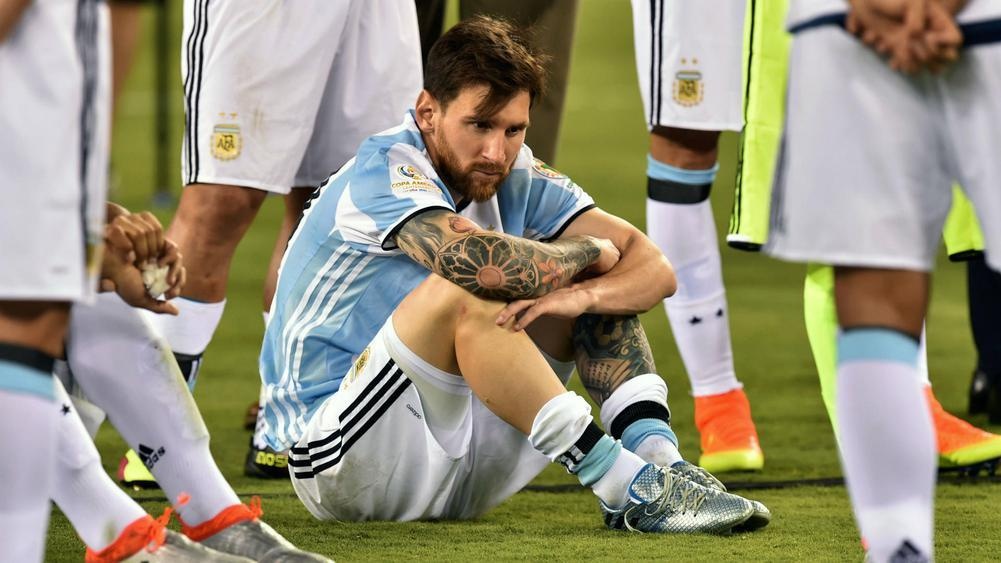 Lionel Messi,  doi tuyen Argentina,  Copa America,  Messi giay vang anh 1