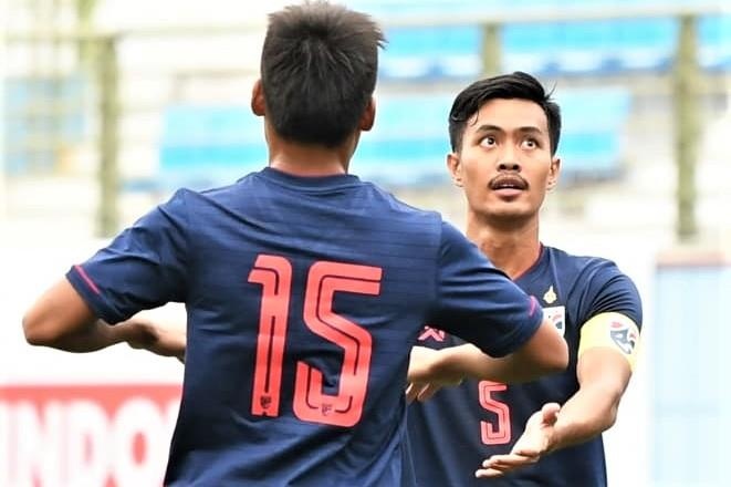Highlights Merlion Cup: U23 Thai Lan 2-1 U23 Indonesia hinh anh
