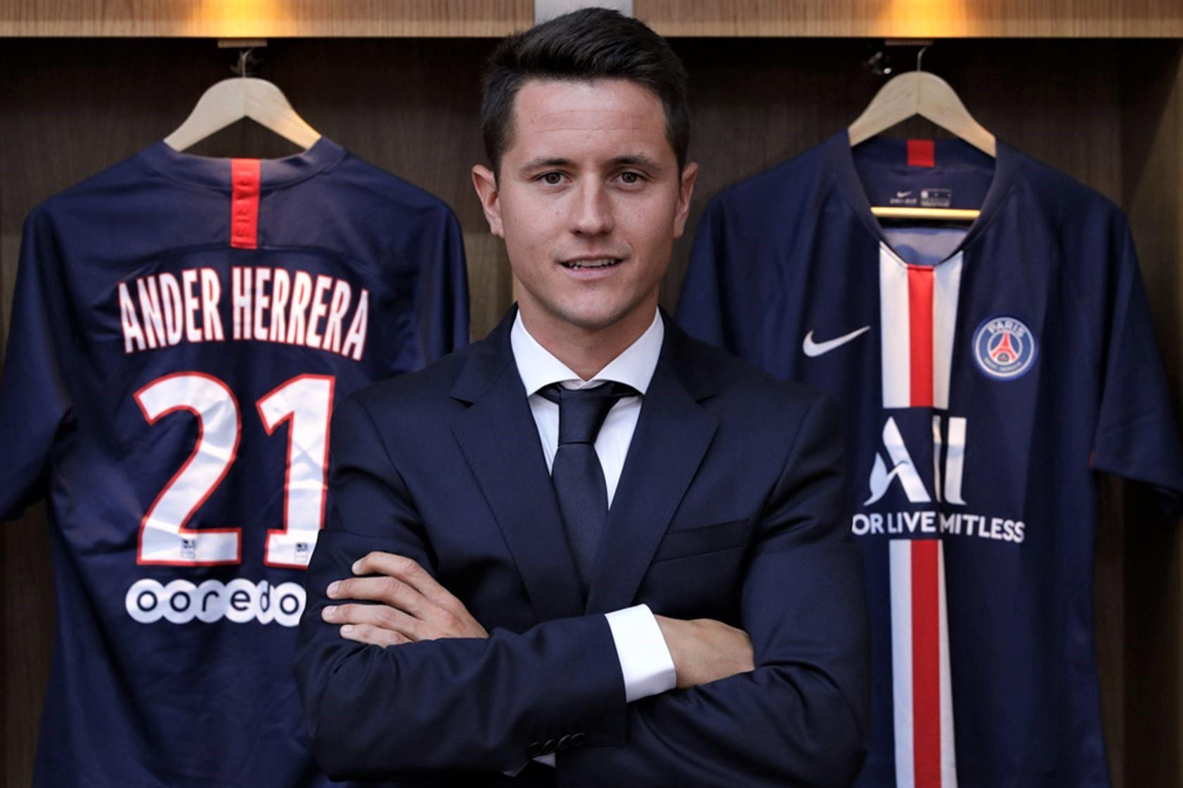 Herrera ky hop dong 5 nam voi PSG sau khi roi MU hinh anh