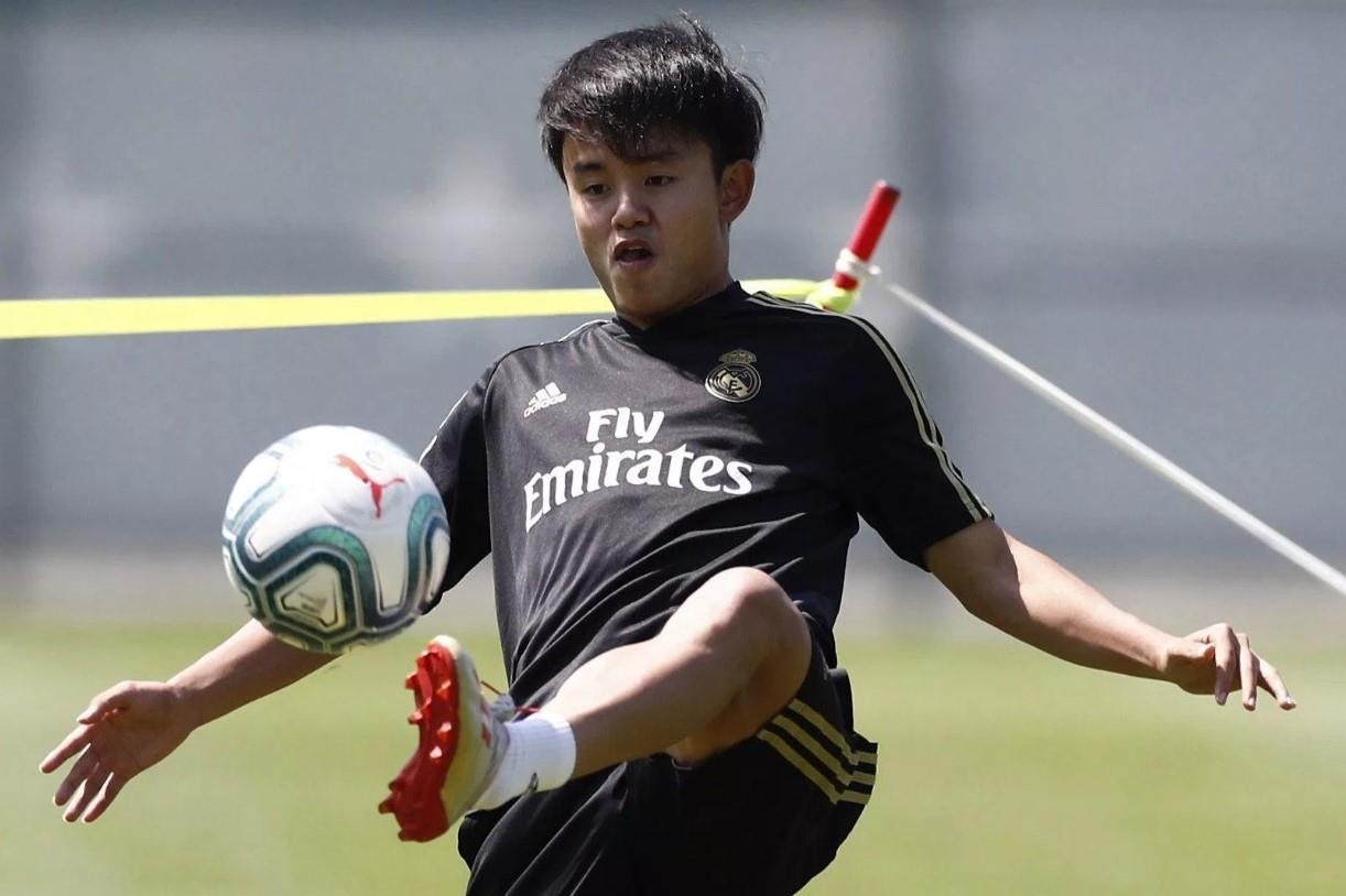 Tien ve nguoi Nhat Ban sang cua len doi mot Real Madrid hinh anh