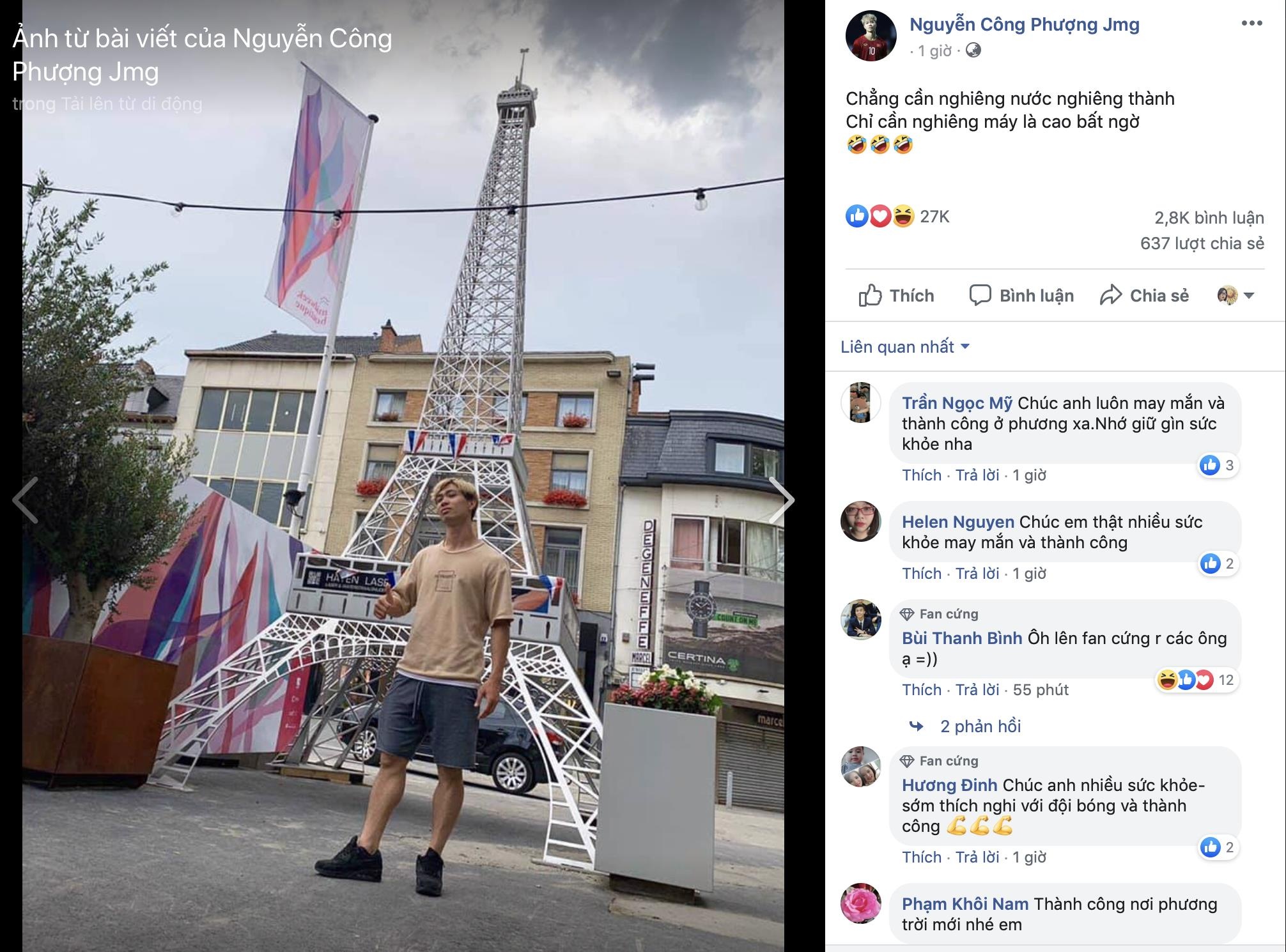 Công Phượng sang Bỉ ảnh 1 Cong Phuong sang Bi anh 1