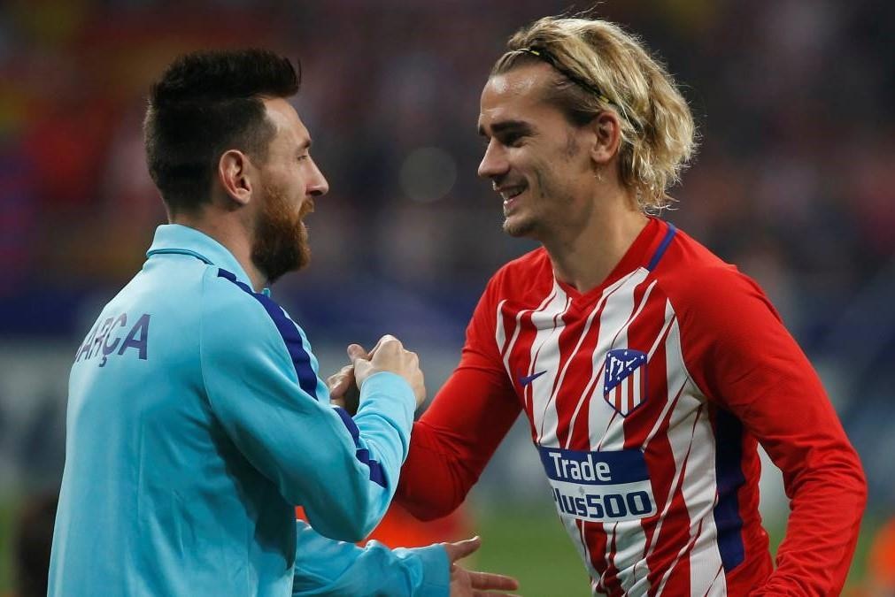 Messi va Griezmann anh 1
