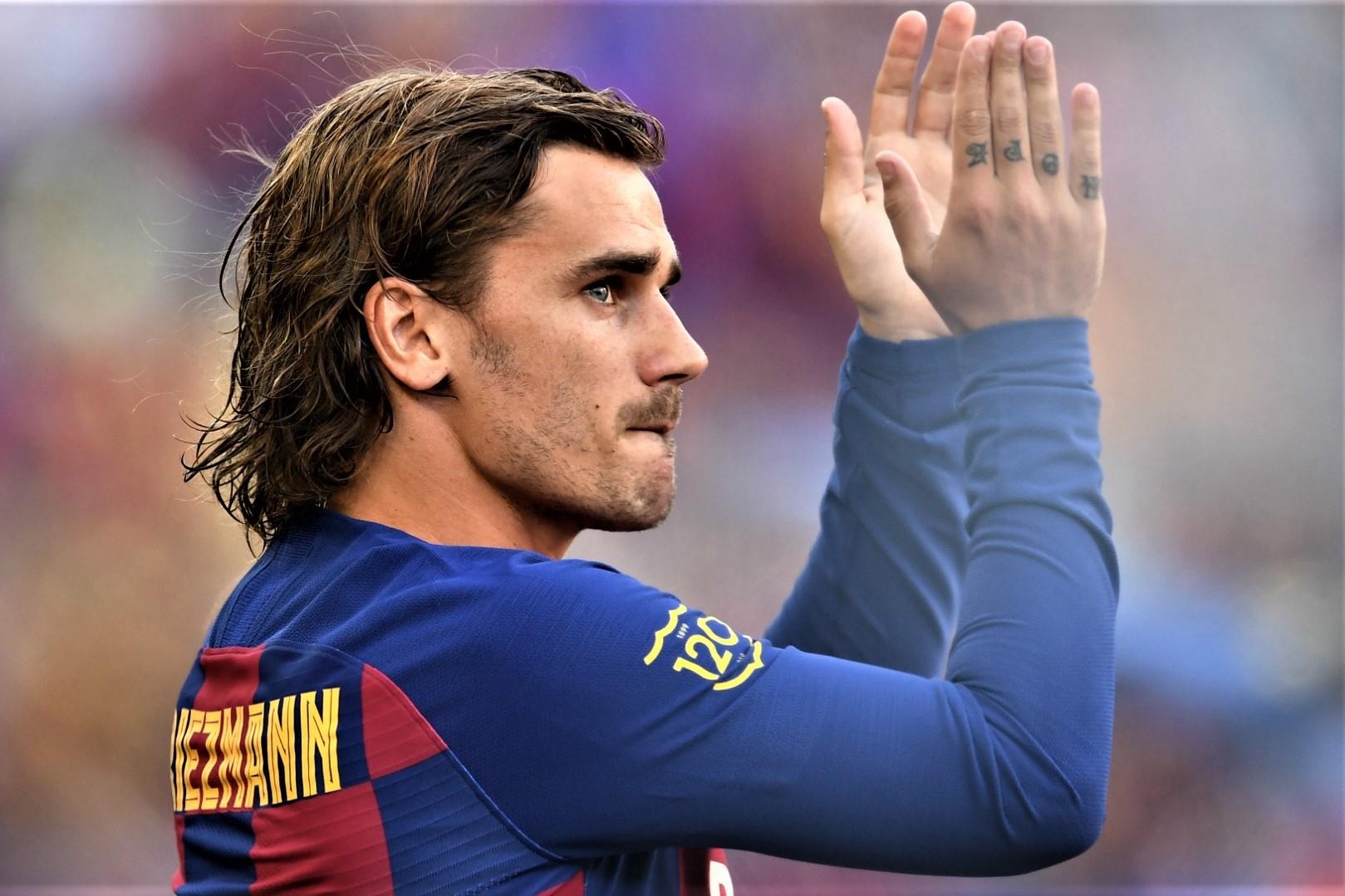 Griezmann ghi ban dau tien cho Barca o tran giao huu voi Napoli hinh anh
