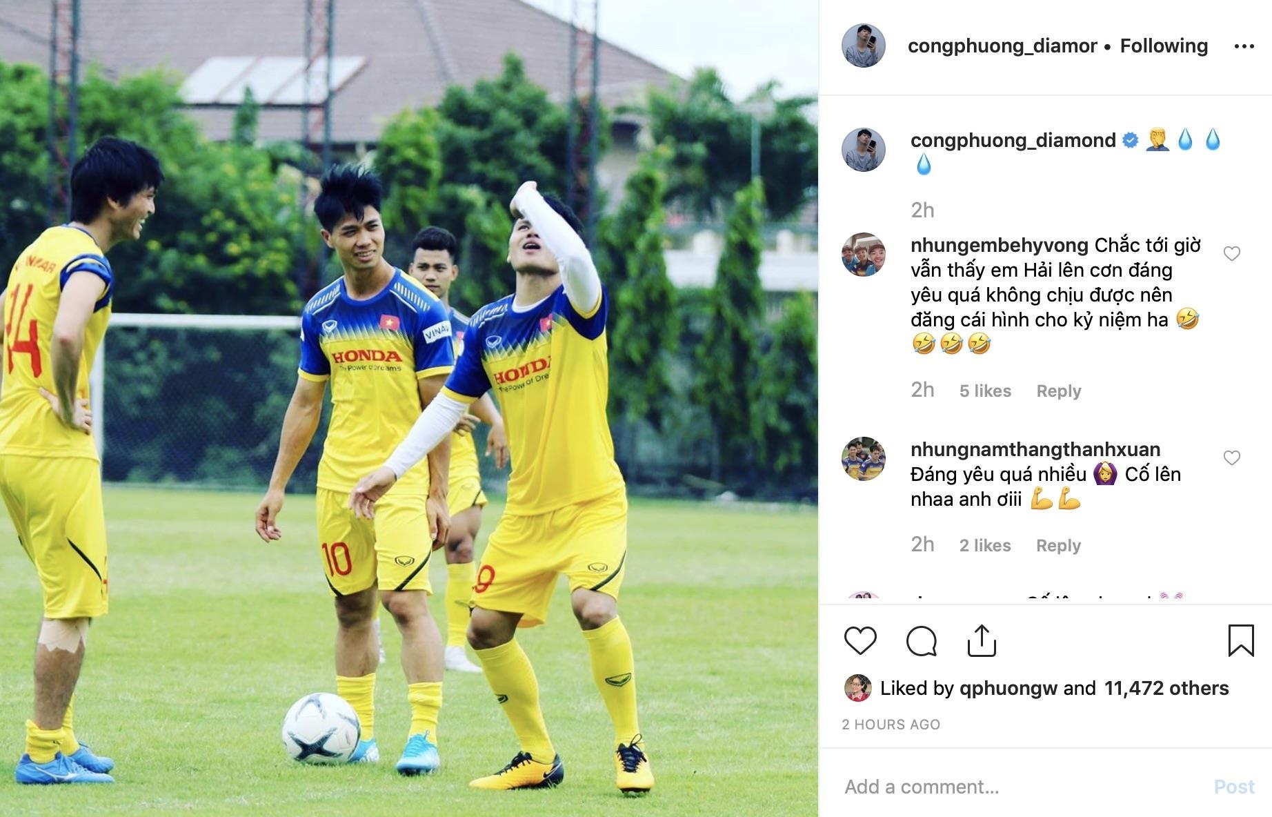 Quang Hai treu dua Cong Phuong anh 2