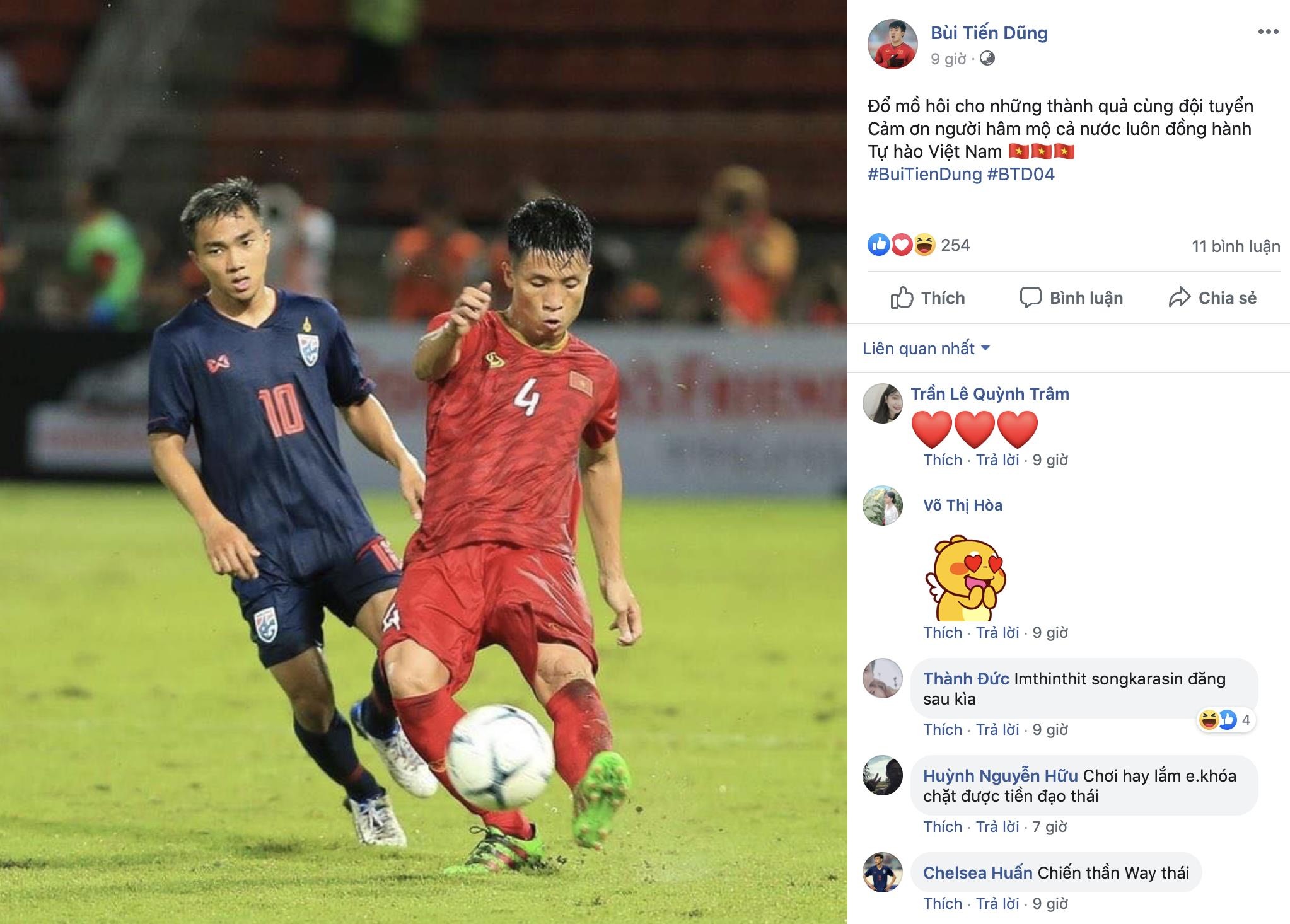 Cau thu Viet chia se sau tran dau voi Thai Lan anh 5