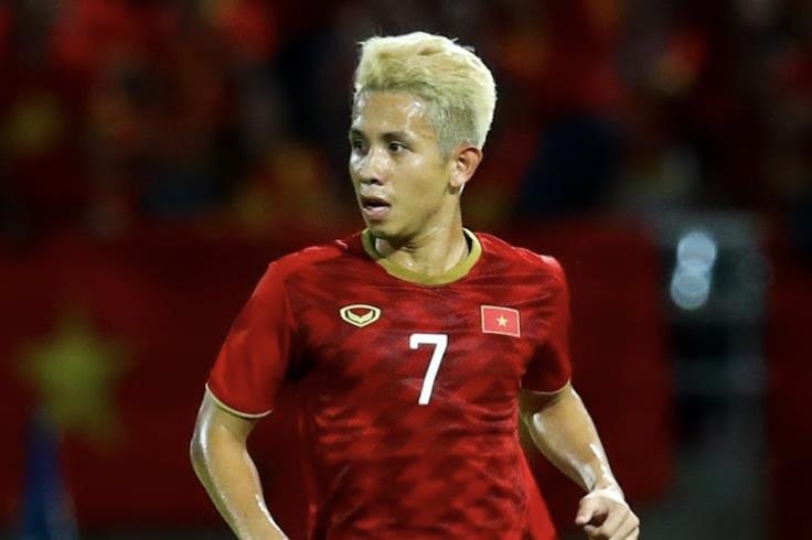 Hong Duy cam on thay Park sau khi duoc trao co hoi thi dau hinh anh