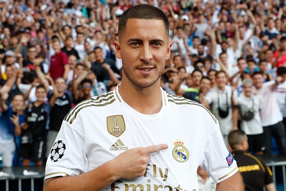 Hazard chuan bi co man ra mat o La Liga cho Real Madrid hinh anh