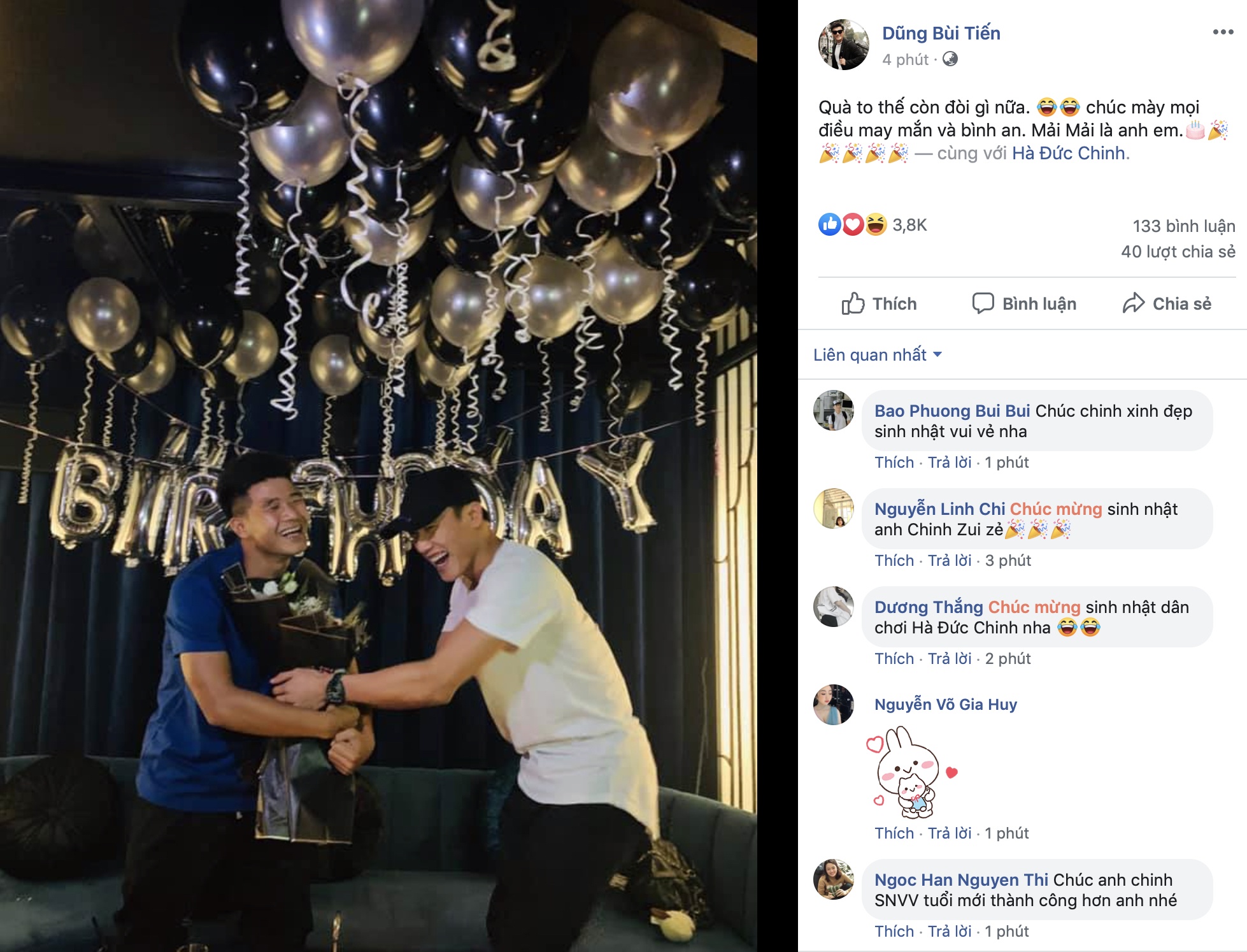 sinh nhật Hà Đức Chinh ảnh 2 sinh nhat Ha Duc Chinh anh 2