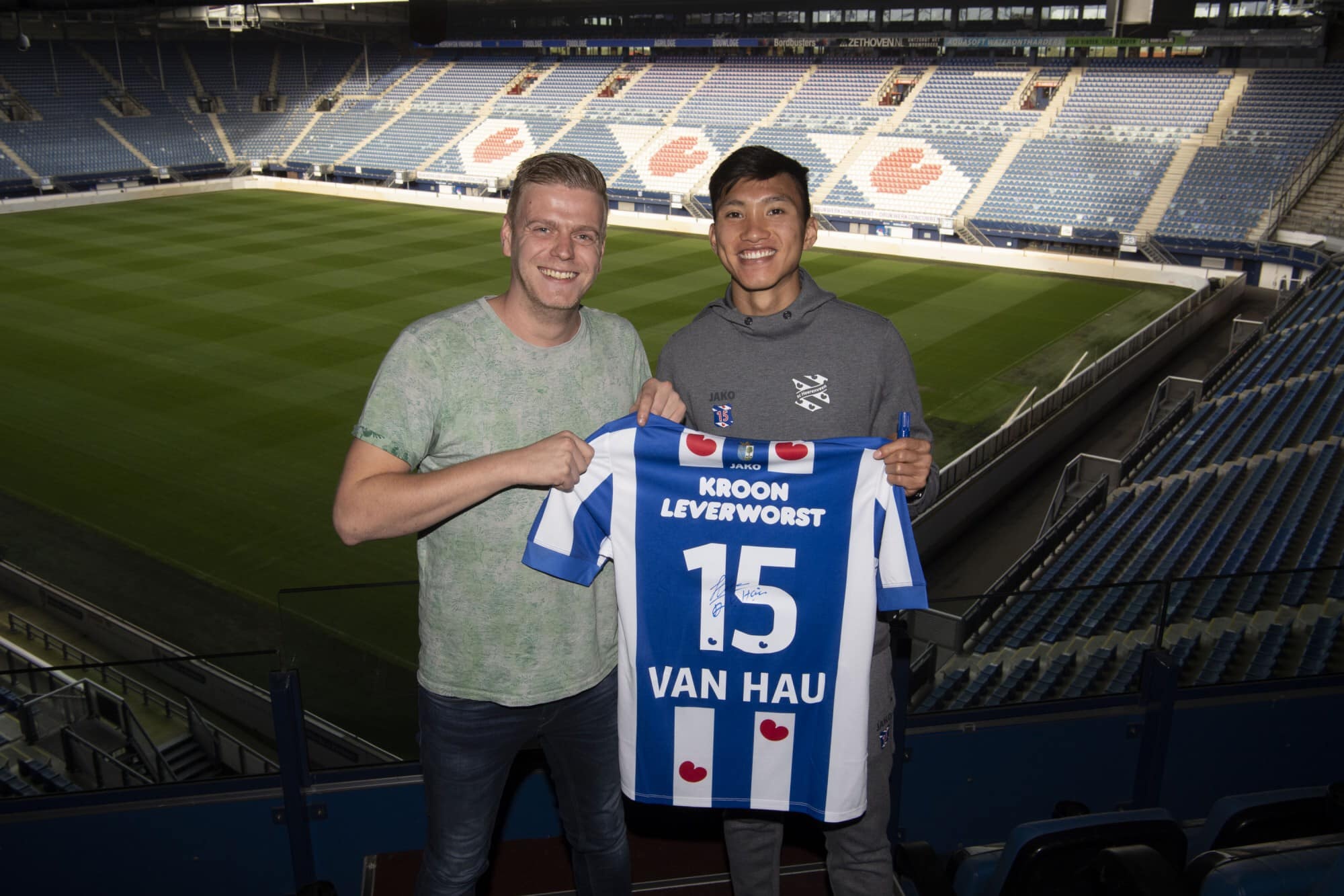 Văn Hậu thi đấu ở Heerenveen ảnh 5 Van Hau thi dau o Heerenveen anh 5
