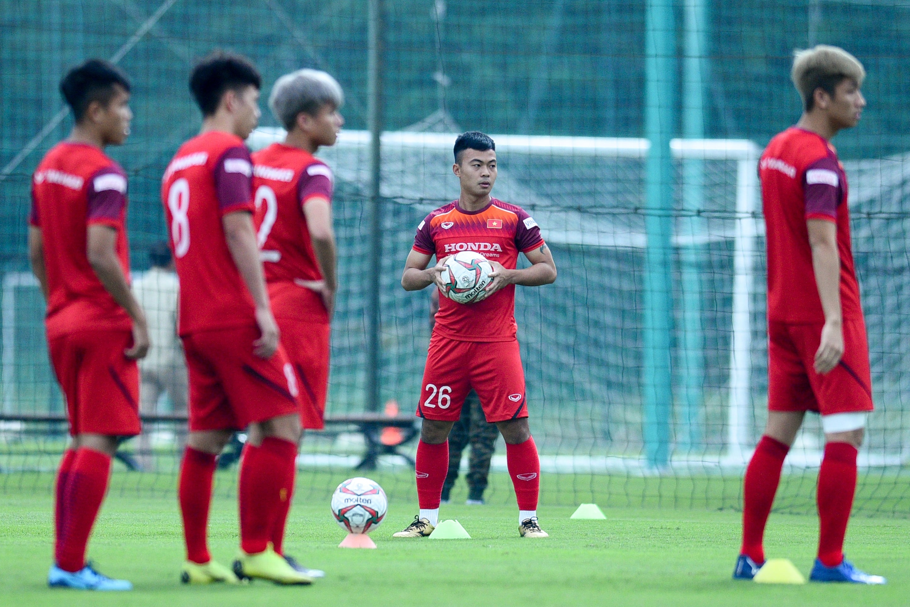 U22 Viet Nam tap trung cho SEA Games anh 1