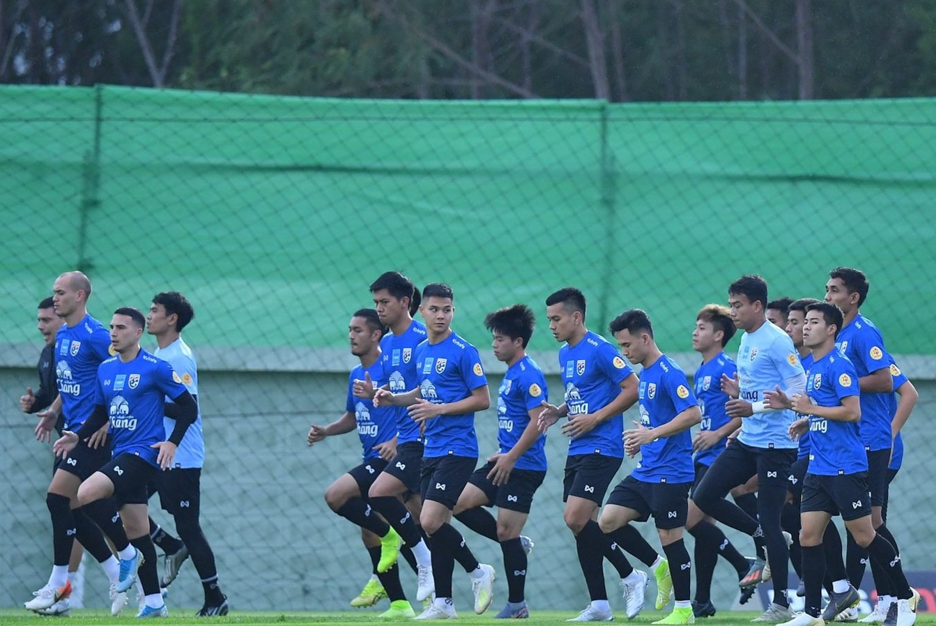 Tuyen Thai Lan tap luyen anh 1