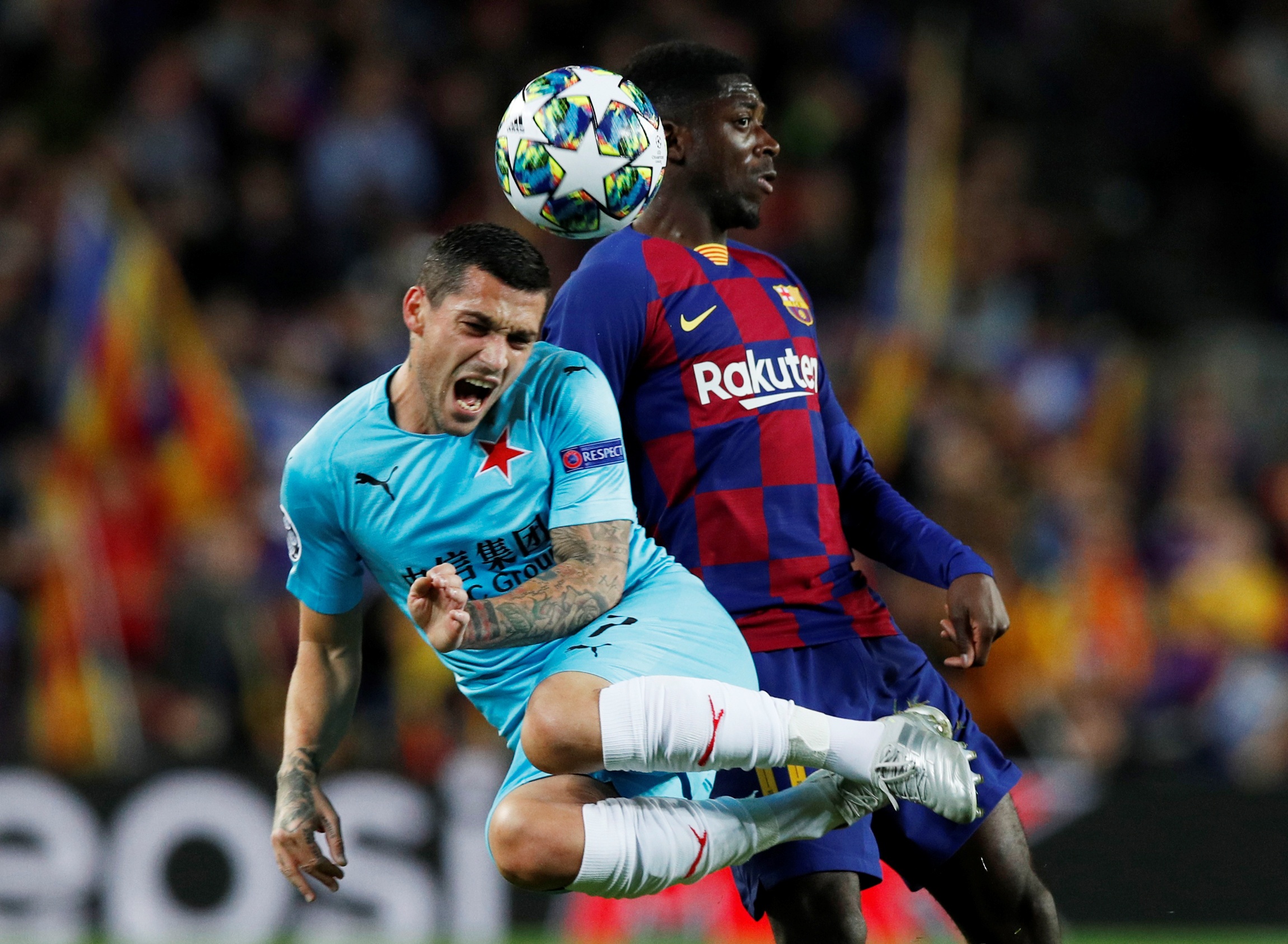 Barca dau voi Slavia anh 4