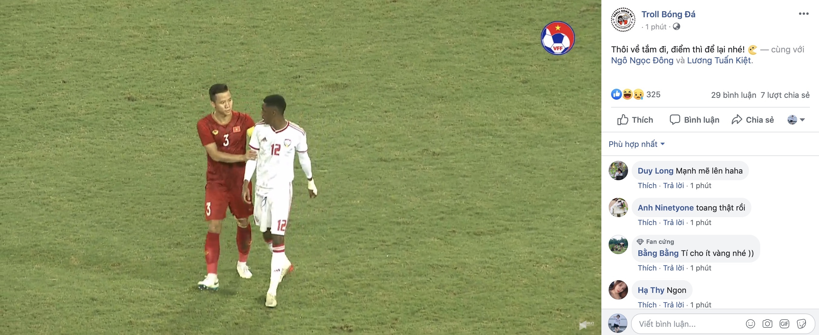 Việt Nam thắng UAE ảnh 1 Viet Nam thang UAE anh 1