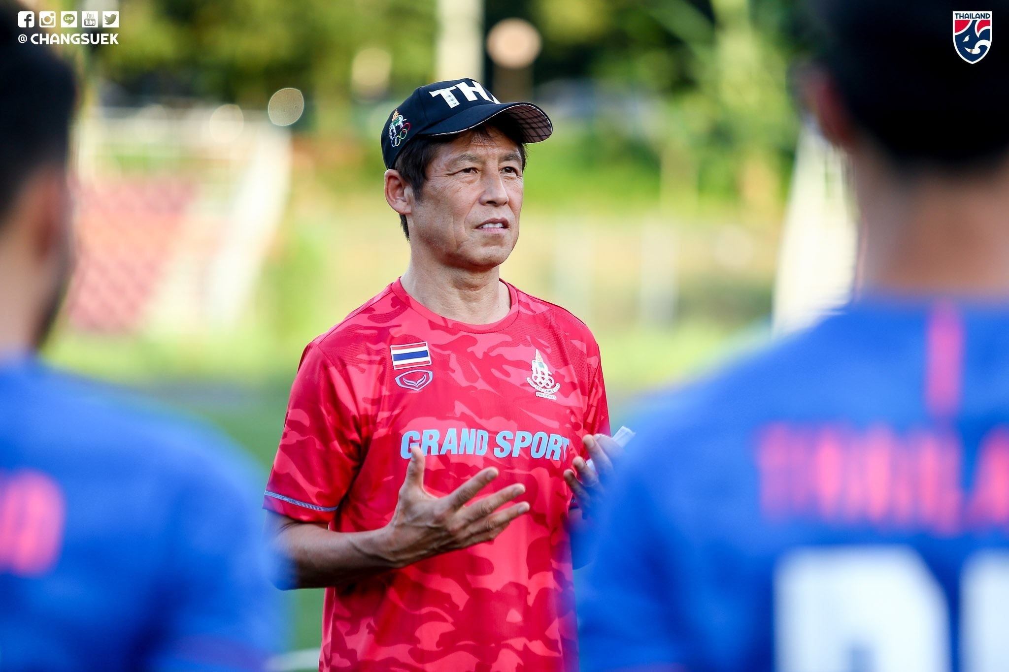 U22 Thái Lan tập luyện ảnh 2 U22 Thai Lan tap luyen anh 2