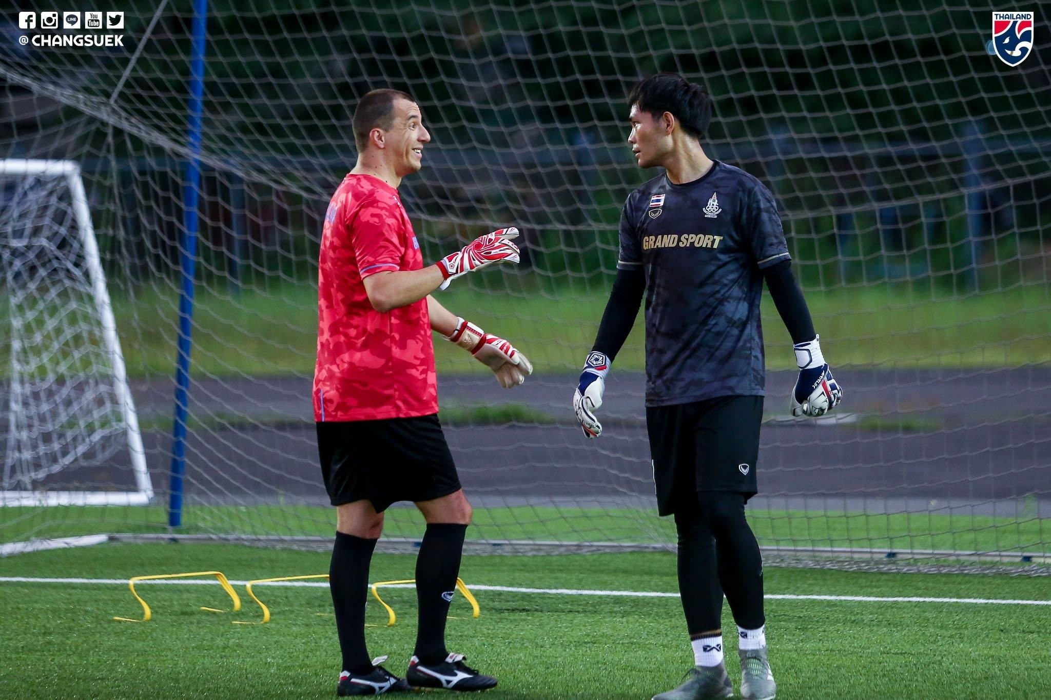 U22 Thái Lan tập luyện ảnh 5 U22 Thai Lan tap luyen anh 5