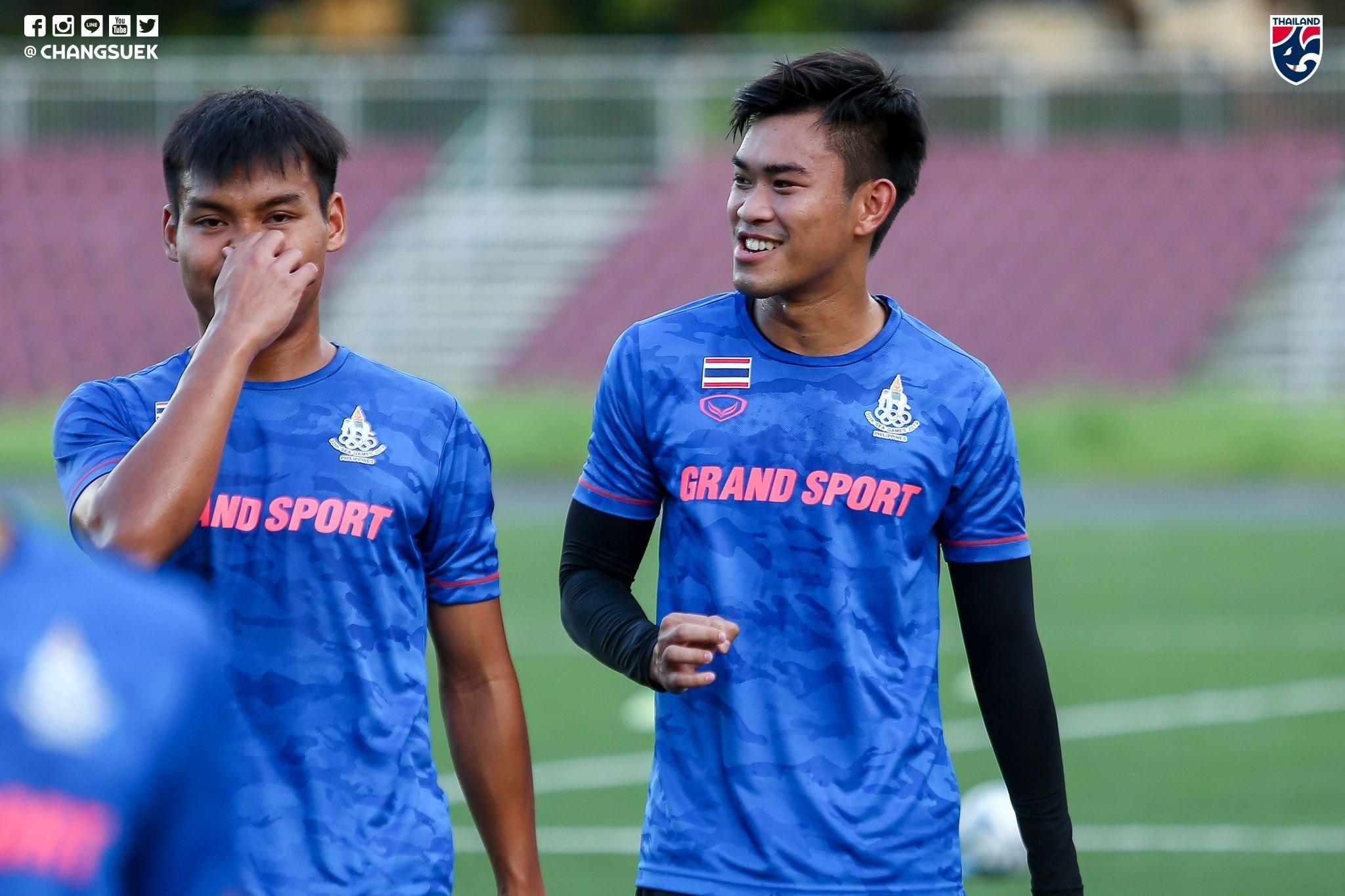 U22 Thái Lan tập luyện ảnh 7 U22 Thai Lan tap luyen anh 7