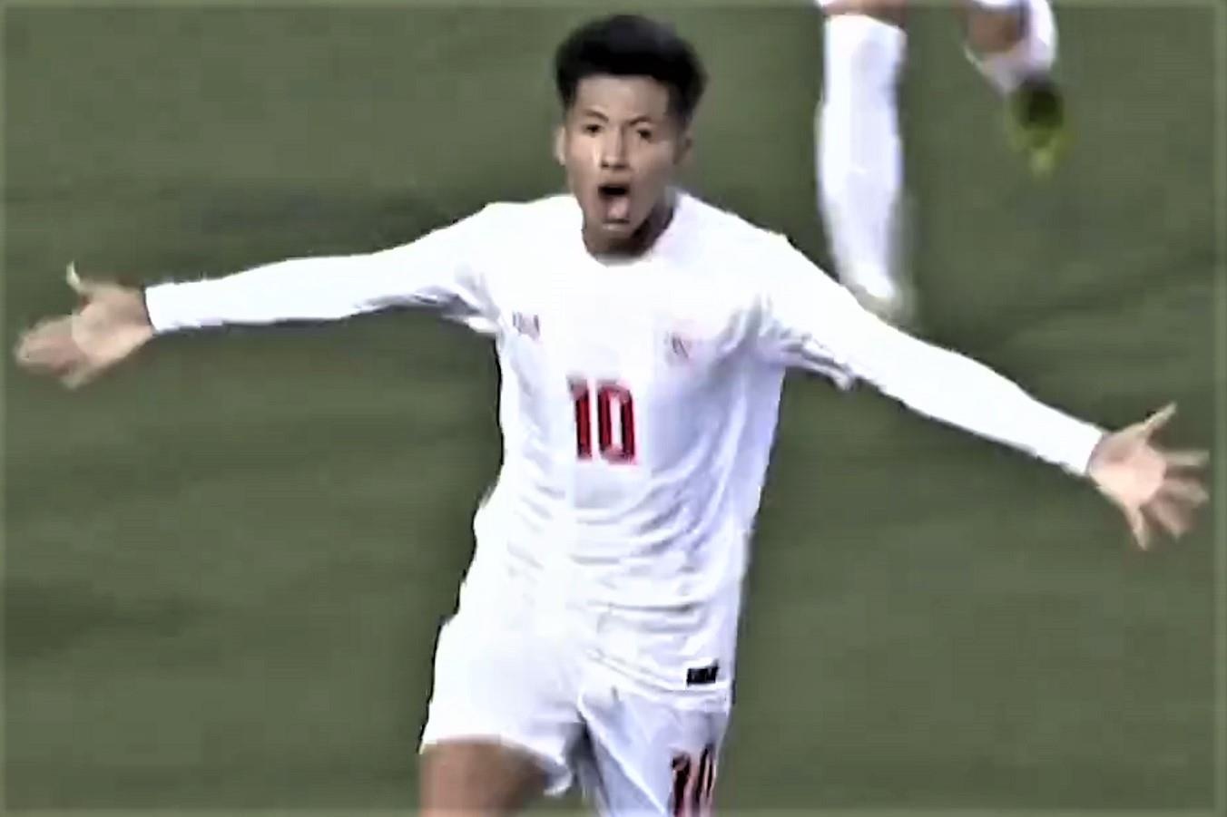 Ban an dinh chien thang 2-1 cua U22 Myanmar truoc Philippines hinh anh