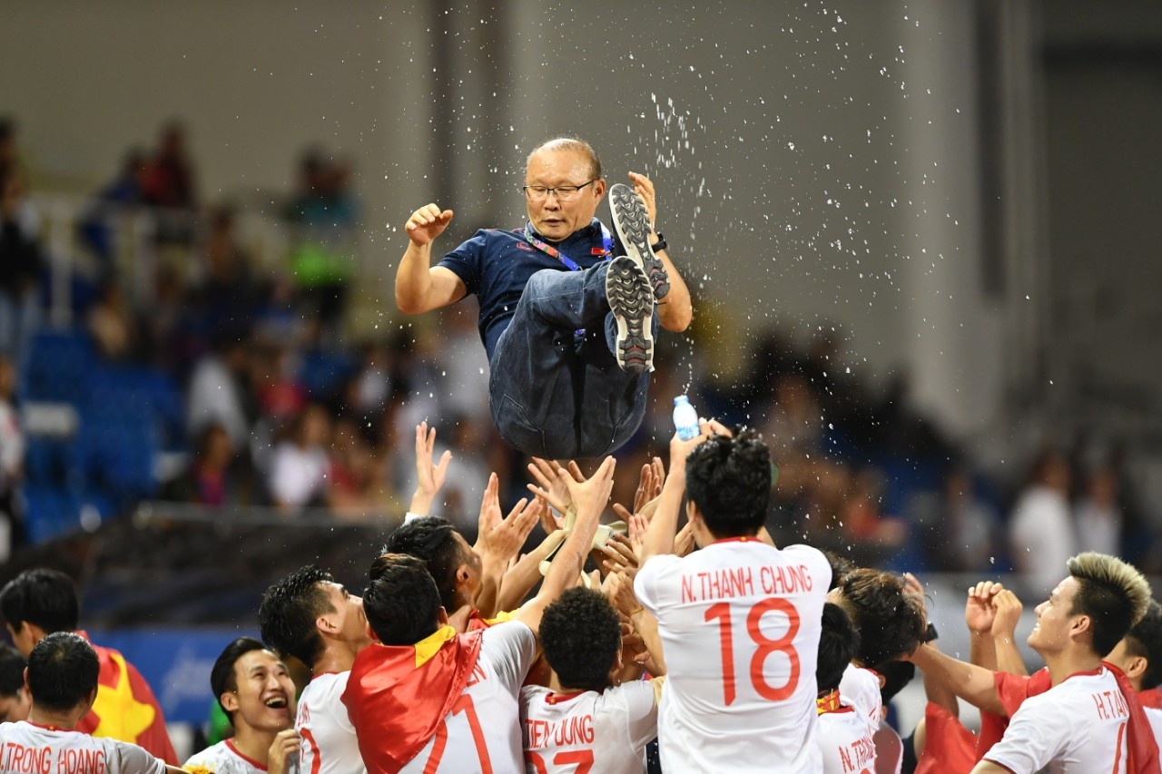 U22 Viet Nam gianh HCV SEA Games anh 3