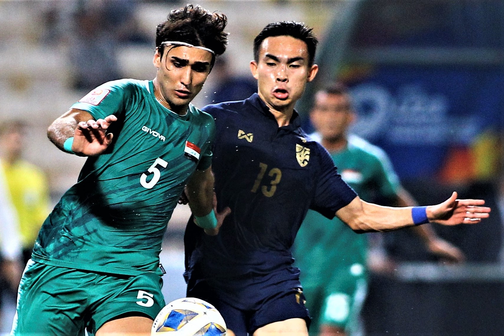 Highlights U23 chau A 2020: Thai Lan 1-1 Iraq hinh anh