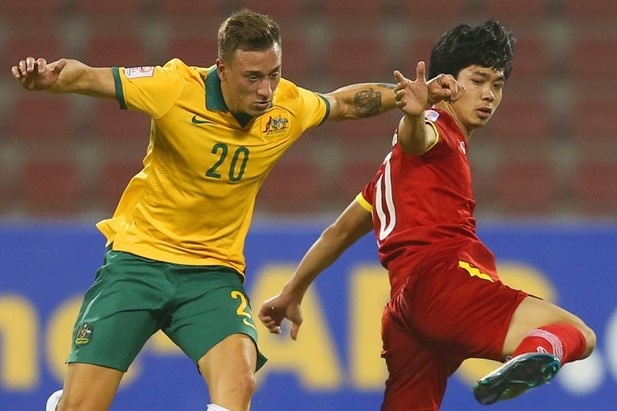 Nhin lai chien thang cua U23 Viet Nam truoc Australia nam 2018 hinh anh