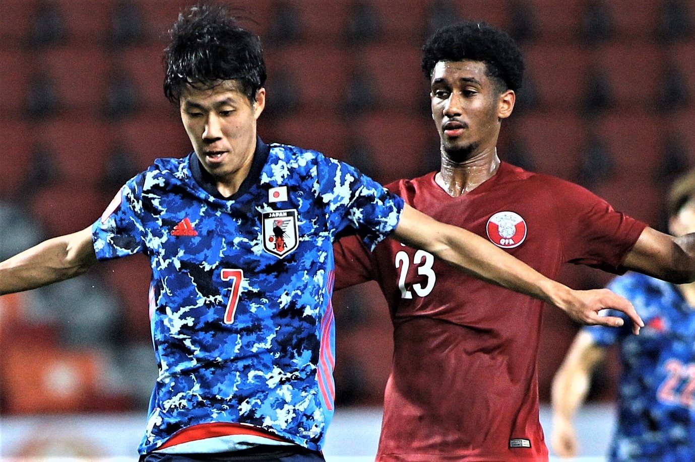 Highlights U23 chau A 2020: Qatar 1-1 Nhat Ban hinh anh