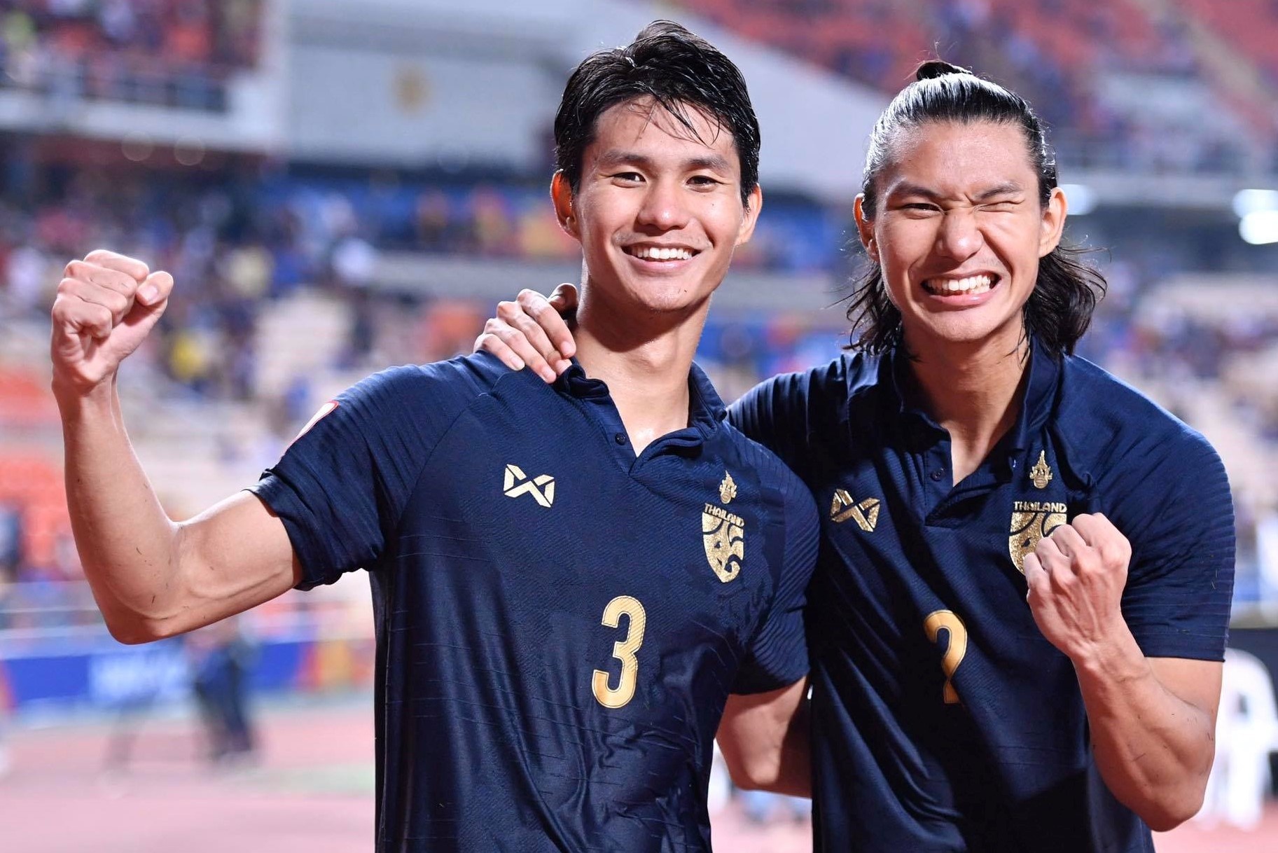 U23 Thai Lan duoc thuong lon sau khi gianh ve vao tu ket hinh anh