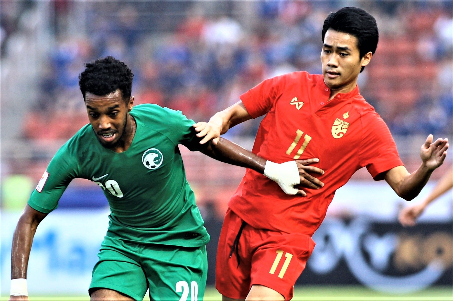 Highlights U23 chau A 2020: Thai Lan 0-1 Saudi Arabia hinh anh